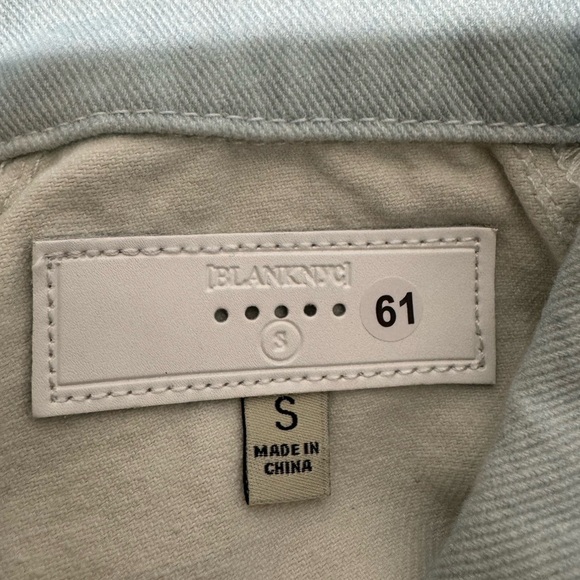 Blank NYV Lost in Paradise Denim Jacket Size Medium - Picture 4 of 6